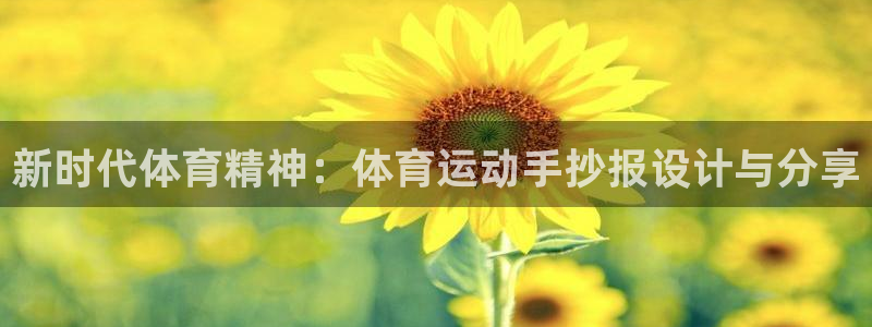 一竞技官方正版app娱乐网站:新时代体育精神:体育运动手抄报